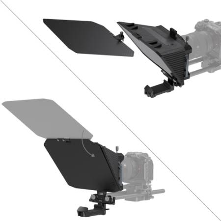 SmallRig 3646B - wielofunkcyjny teleprompter do bezlusterkowców i tabletów